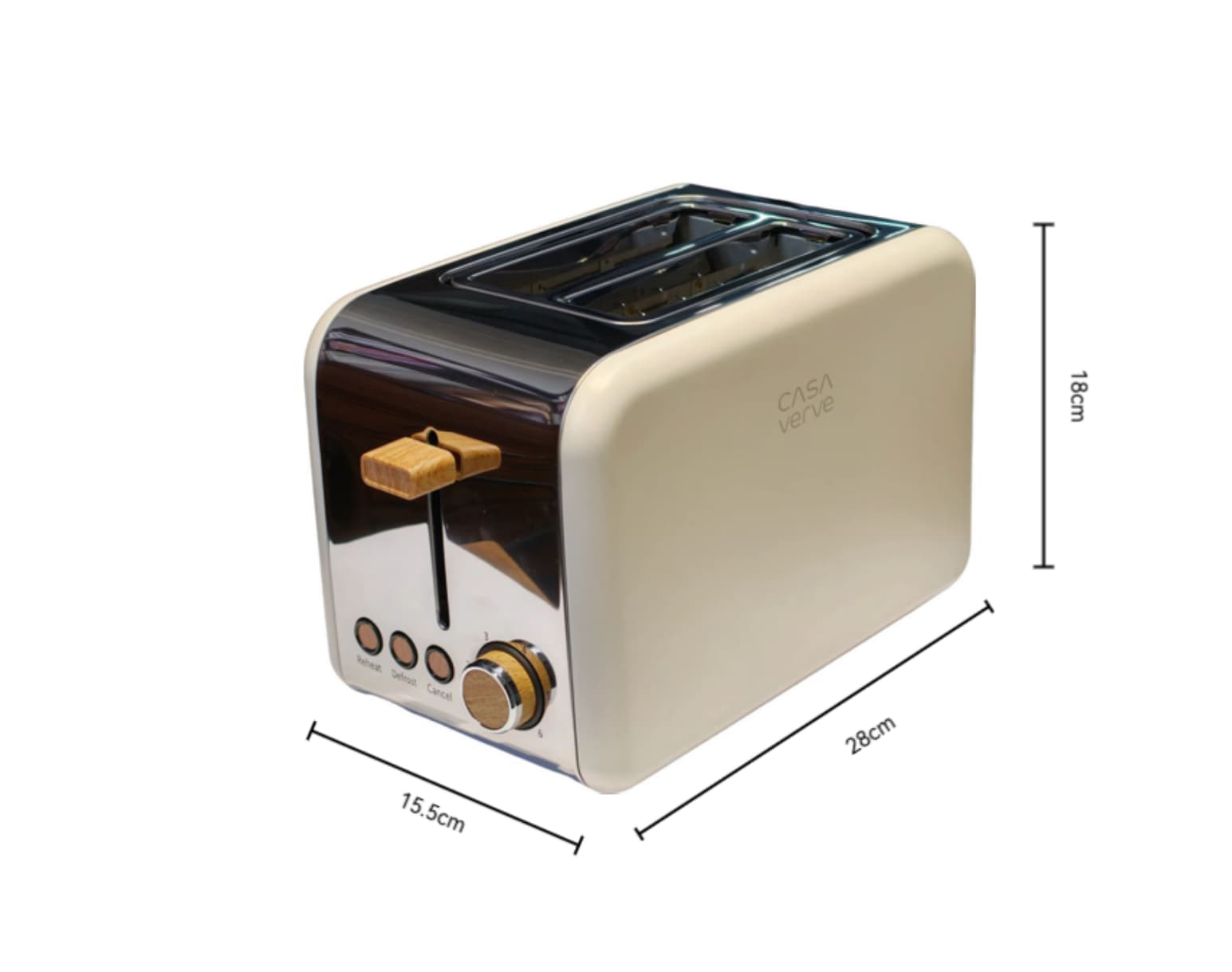 2 Slices Toaster