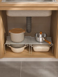 Cabinet Organizer Shelf (1 Large + 1 Small) 355-622*226*152mm