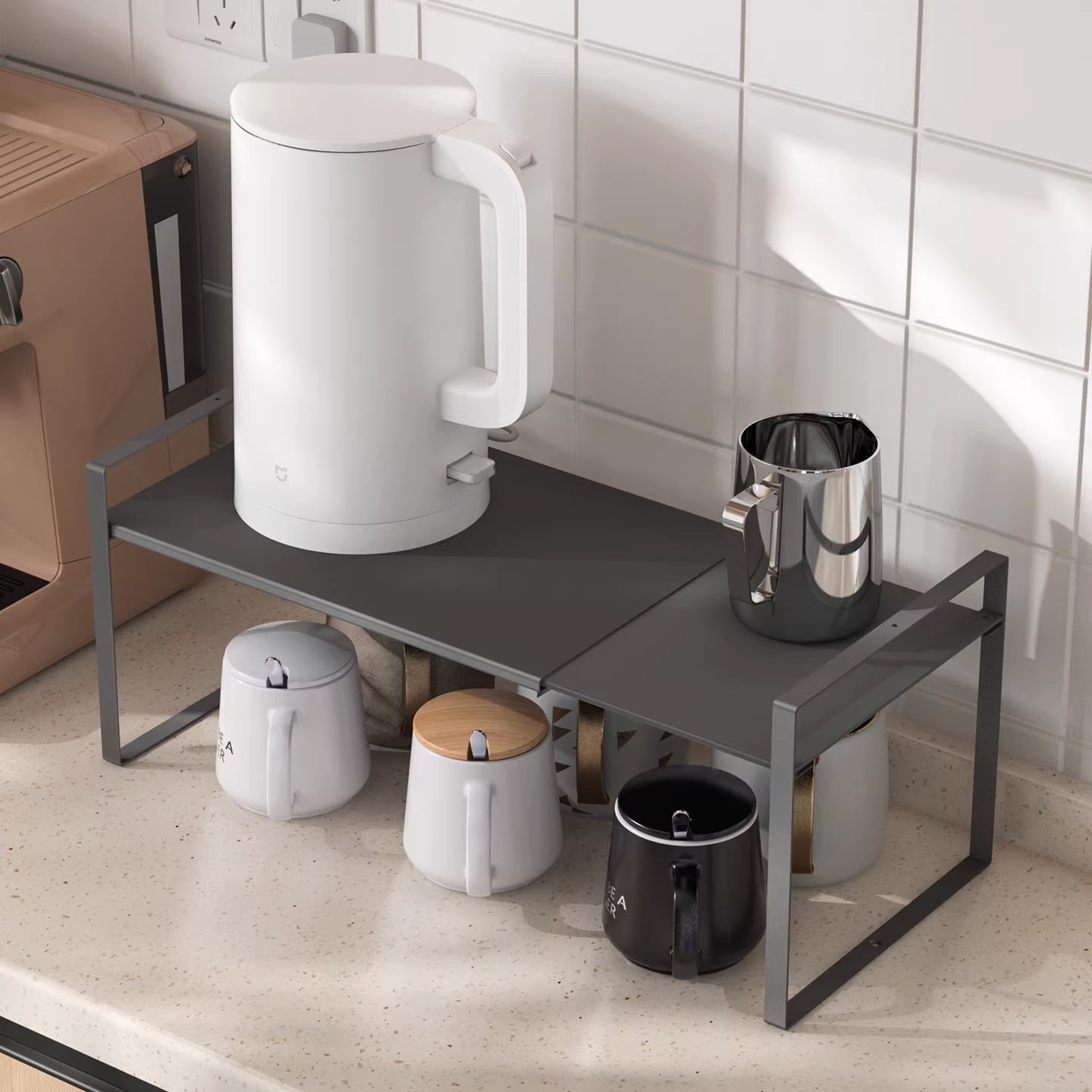Expandable Cabinet Shelf Organizer (Medium)