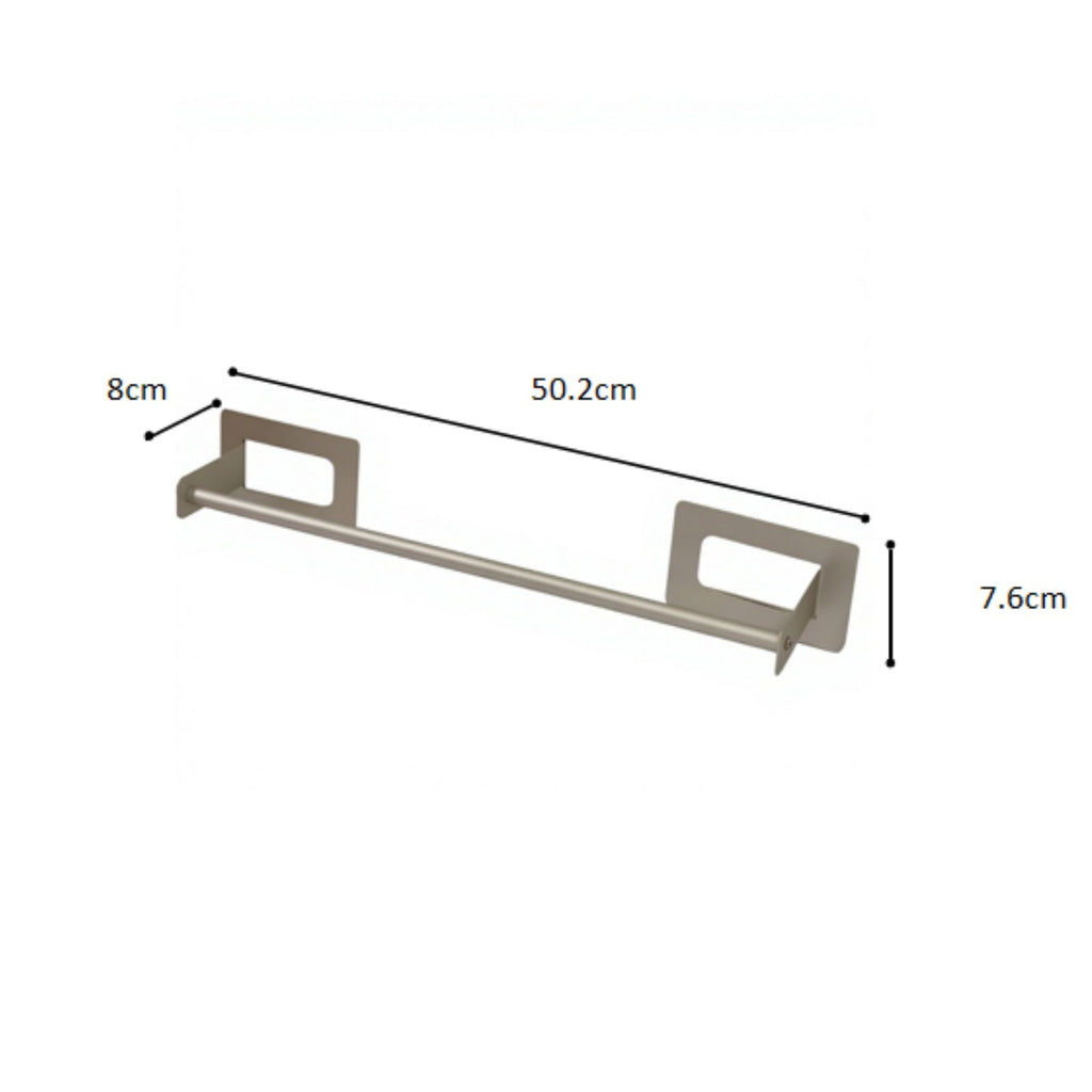 Towel Rail /w Nail-free Adhesive 502*80*76mm